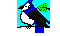 Trepador azul